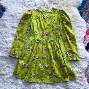 Batsheva x Laura Ashley mini prairie dress size 6